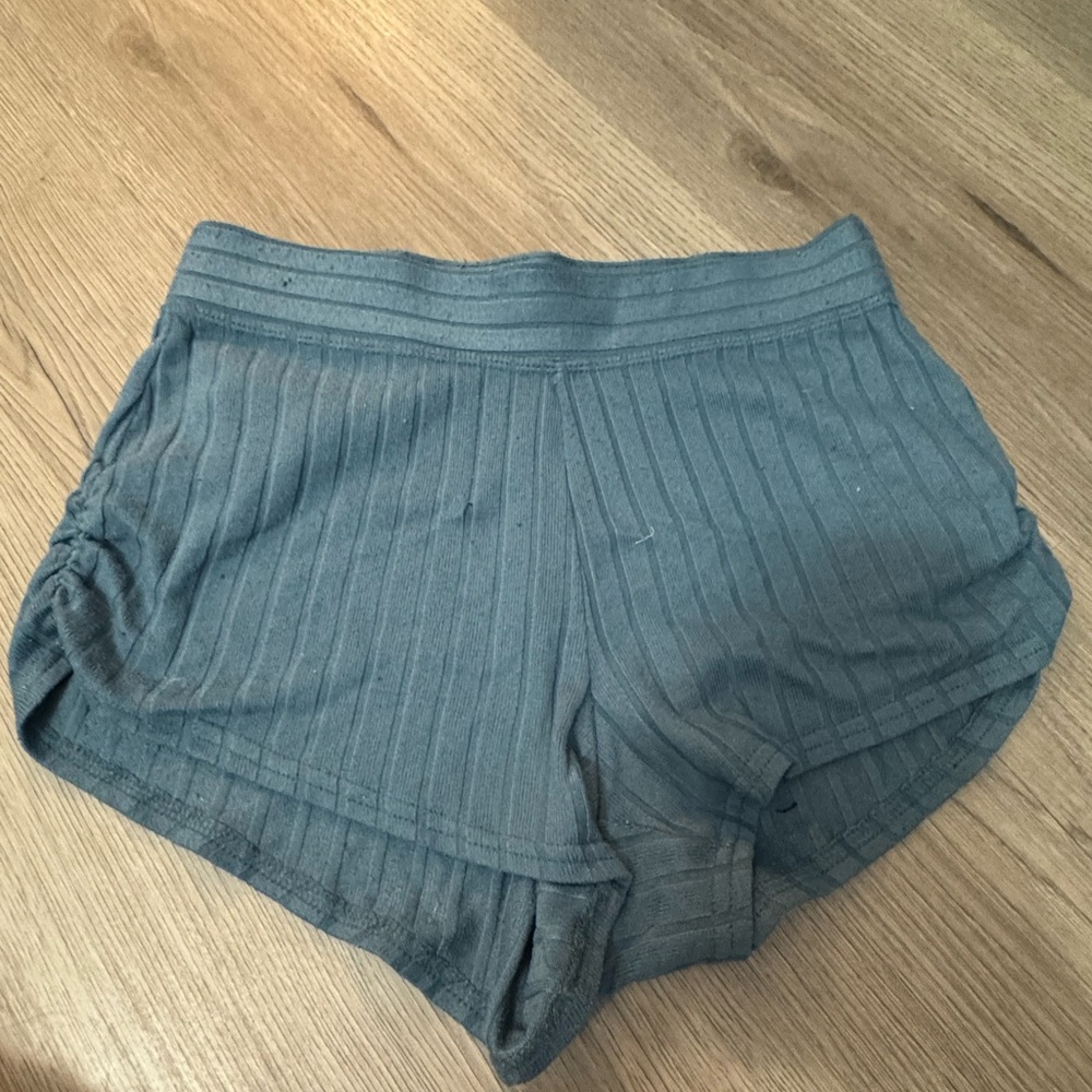 Gilly Hicks Hollister Sleepwear Shorts Aqua Blue Worn Size Xs